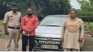 Bilaspur Crime Information : बछड़े पर कार चढ़ाने वाला शेख शाहिद गिरफ्तार, पुलिस ने की कार जब्‍त
