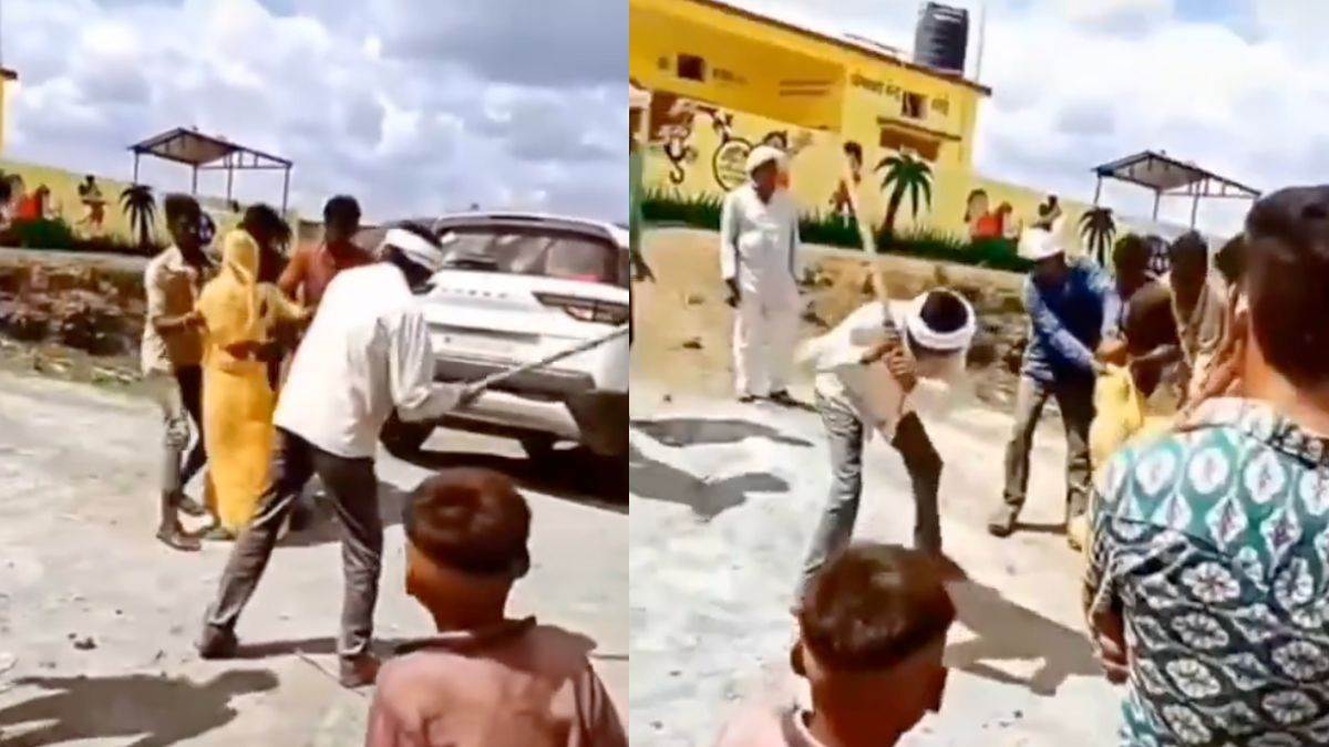 Dhar Information: धार में बीच सड़क पर महिला की बेरहमी से पिटाई, तमाशबीन बनकर खड़े रहे लोग