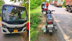 Raigarh Accident Information : बस की चपेट में आने से बच्ची की मौत, बड़ी बहन और पिता घायल