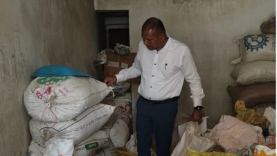 कोरबा के छुरीकला में राजस्व विभाग ने जब्त किया 15 क्विंटल धान