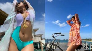 प्रभाष की नई हिरोइन की देखें Hot तस्वीरें, ‘The Raja Sahab’ में दिखेगा ग्लैमरस लुक