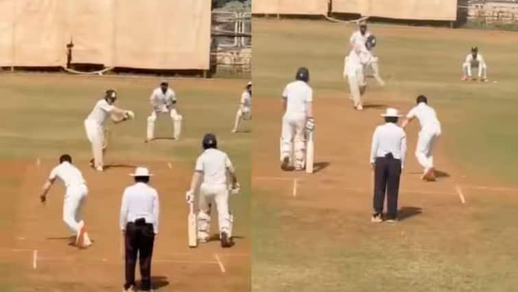 अभिषेक शर्मा 60 रन, सिर्फ 22 गेंदें रेड बॉल टाइम्स शील्ड टूर्नामेंट को टी20 में बदल देती हैं, आईपीएल की तैयारी