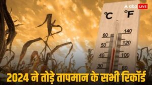 बढ़ते तापमान और जलवायु परिवर्तन के कारण बढ़ती प्राकृतिक आपदाओं के साथ 2024 2024 विश्व का सबसे गर्म वर्ष
