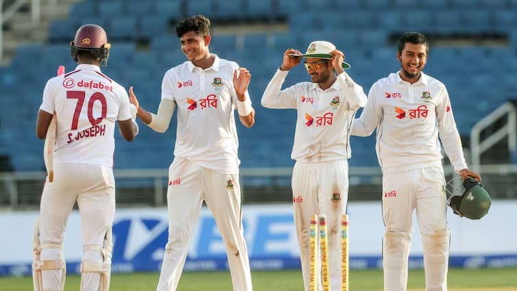 आईसीसी विश्व टेस्ट चैम्पियनशिप 2023-25 ​​अंक तालिका अपडेट बांग्लादेश द्वारा दूसरे टेस्ट में वेस्टइंडीज को हराने के बाद डब्ल्यूटीसी में भारत पर प्रभाव