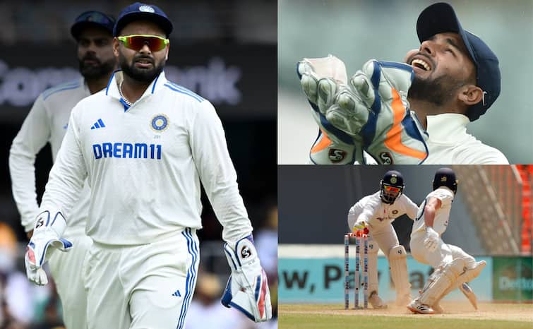 बॉर्डर गावस्कर ट्रॉफी 2024 25 IND बनाम AUS ऋषभ पंत 150 टेस्ट डिसमिसल रिकॉर्ड एमएस धोनी टेस्ट क्रिकेट में सबसे ज्यादा कैच