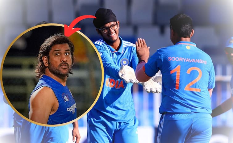 IND vs यूएई U19 एशिया कप 2024 हरवंश सिंह का स्टंप एमएस धोनी जैसा, नो लुक रन आउट वीडियो
