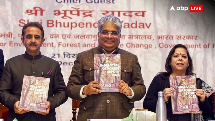 भूपेन्द्र यादव ने जारी की भारत की वन स्थिति रिपोर्ट भारत में 2021 से अब तक वन और वृक्ष आवरण 1445 वर्ग किमी बढ़ा