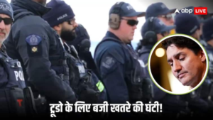 कनाडा डरहम पुलिस ने सरकार पर खराब कानून-व्यवस्था का आरोप लगाते हुए जस्टिन ट्रूडो से इस्तीफे की मांग की