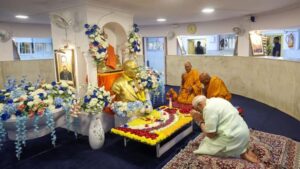 भारत के प्रधानमंत्री नरेंद्र मोदी ने संसद भवन में बाबा साहब डॉ. भीमराव अंबेडकर के महापरिनिर्वाण दिवस पर उन्हें श्रद्धांजलि दी