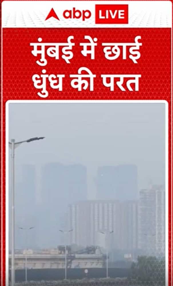 मौसम अपडेट: मुंबई में छाया धुंध का नजारा #abpnewsshorts