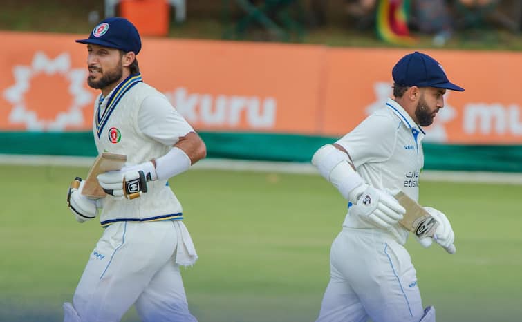 जिम्बाब्वे बनाम अफगानिस्तान रहमत शाह और हशमतुल्लाह शाहिदी अफगानिस्तान सूची के लिए सर्वोच्च टेस्ट साझेदारी