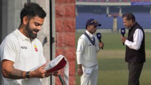 दिल्ली ने रणजी ट्रॉफी 2025-25 में रेलवे के खिलाफ टॉस जीता और दिल्ली के लिए खेलने वाले पहले विराट कोहली को गेंदबाजी करने के लिए चुना दिल्ली ने रणजी ट्रॉफी 2025-25 में रेलवे के खिलाफ टॉस जीता और दिल्ली के लिए खेलने वाले पहले विराट कोहली को गेंदबाजी करने के लिए चुना