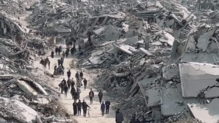 डोनाल्ड ट्रम्प गाजा विस्थापन योजना जॉर्डन मिस्र से फिलिस्तीनियों को इज़राइल हमास की प्रतिक्रिया लेने के लिए कहती है