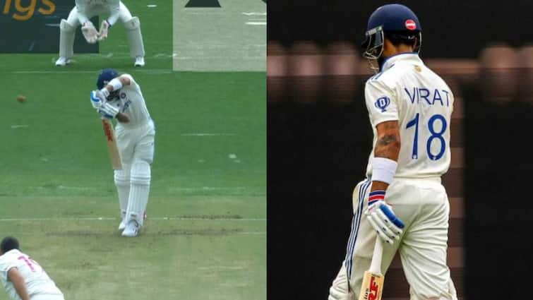 IND vs AUS 5वें सिडनी टेस्ट में विराट कोहली एक बार फिर ऑफ स्टंप की गेंद पर स्लिप कैच से आउट हुए, देखें वीडियो