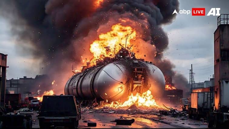 गैसोलीन ब्लास्ट 18 ले जाने वाले नाइजीरिया टैंकर ने 17 वाहनों के साथ कई घायल हो गए