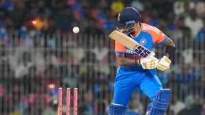 सूर्यकुमार यादव की टी20 अंतरराष्ट्रीय फॉर्म में गिरावट, IND vs ENG 2025 T20I में पहले दो मैच फ्लॉप