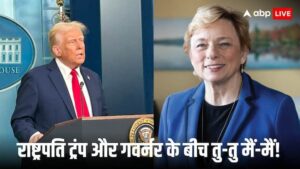 अमेरिकी राष्ट्रपति डोनाल्ड ट्रम्प और डेमोक्रेटिक गवर्नर खेल में ट्रांसजेंडर महिलाओं पर व्हाइट हाउस में संघर्ष करते हैं
