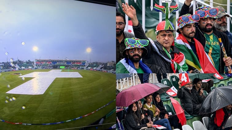 ऑस्ट्रेलिया बनाम दक्षिण अफ्रीका मैच भारी वर्षा के कारण छोड़ दिया गया रावलपिंडी मौसम aus बनाम SA चैंपियंस ट्रॉफी