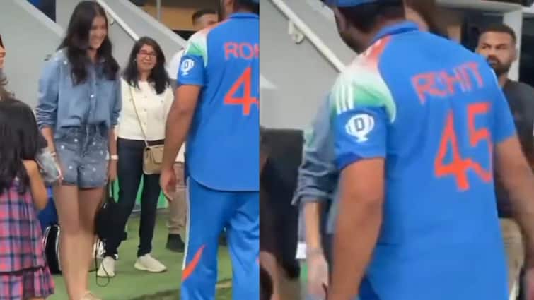 Watch: अनुष्का ने रोहित शर्मा को लगाया गले, चैंपियंस ट्रॉफी जीतने की यूं दी बधाई, वीडियो वायरल