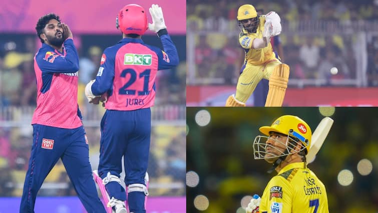 CSK vs RR: चेन्नई को धोनी भी नहीं जिता सके मैच, राणा-हसरंगा के दम पर राजस्थान ने दर्ज की पहली ज