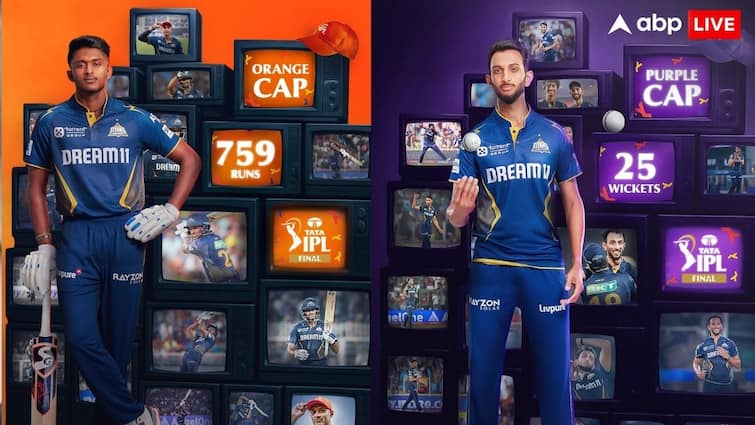 साई सुदर्शन ने जीती ऑरेंज और प्रसिद्ध कृष्णा ने जीती पर्पल कैप, ट्रॉफी के साथ मिली प्राइज मनी