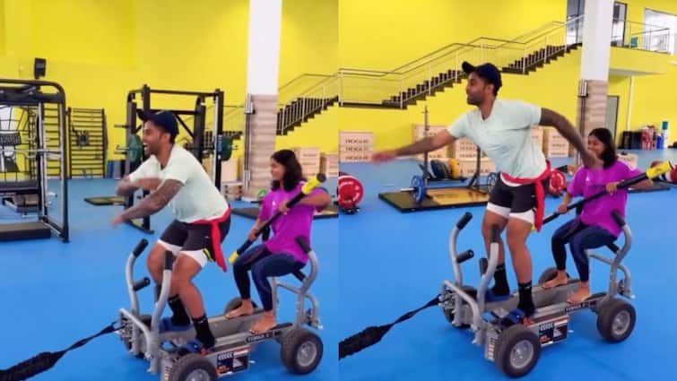 सूर्यकुमार यादव ने किया ‘ऑरा फार्मिंग’ डांस चैलेंज, इस क्रिकेटर संग मचाई धूम; वीडियो हुआ वायरल