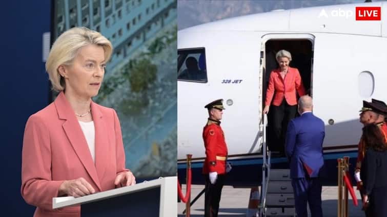 EU की महिला अध्यक्ष के विमान का जीपीएस हुआ जाम, रूस पर लगाया आरोप