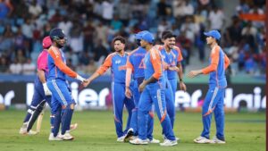 कुलदीप-दुबे का कहर, सिर्फ 31 रनों के भीतर ऑलआउट UAE; एशिया कप में भारतीयों का जलवा कुलदीप-दुबे का कहर, सिर्फ 31 रनों के भीतर ऑलआउट UAE; एशिया कप में भारतीयों का जलवा