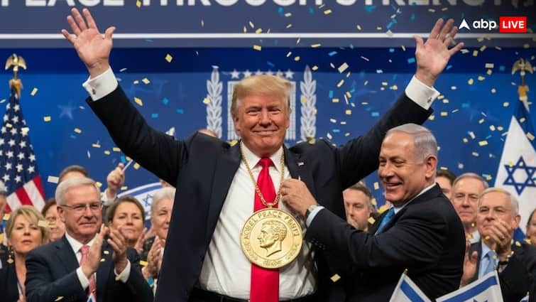 ट्रंप को मिला शांति का नोबेल पुरस्कार, नेतन्याहू ने AI-जेनरेटेड फोटो पोस्ट कर मनाया जीत का जश्न