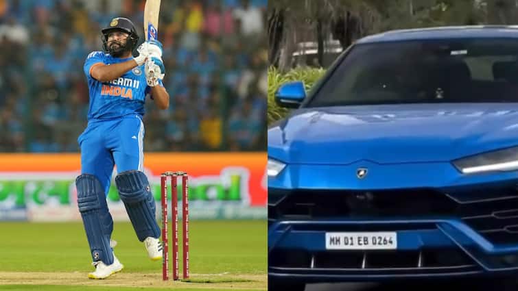 रोहित शर्मा ने अपने ही शॉट से फोड़ डाली लैम्बोर्गिनी कार! वीडियो ने सोशल मीडिया पर मचाई खलबली