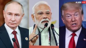 ट्रंप का रूस पर ‘डबल अटैक’, तेल कंपनियों पर लगाया बैन, जानें क्या भारत की बढ़ जाएगी टेंशन ट्रंप का रूस पर ‘डबल अटैक’, तेल कंपनियों पर लगाया बैन, जानें क्या भारत की बढ़ जाएगी टेंशन
