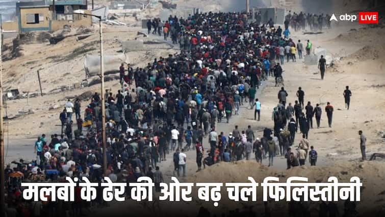 गाजा युद्धविरामः खंडहर में बदले घरों में दो साल बाद लौट रहे फिलिस्तीनी, पीछे हटी इजरायली सेना