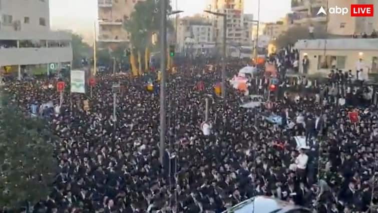 इजरायल में शुरू हुआ बड़ा विरोध प्रदर्शन, अनिवार्य सैन्य भर्ती के खिलाफ सड़कों पर उतरे लोग, की आ