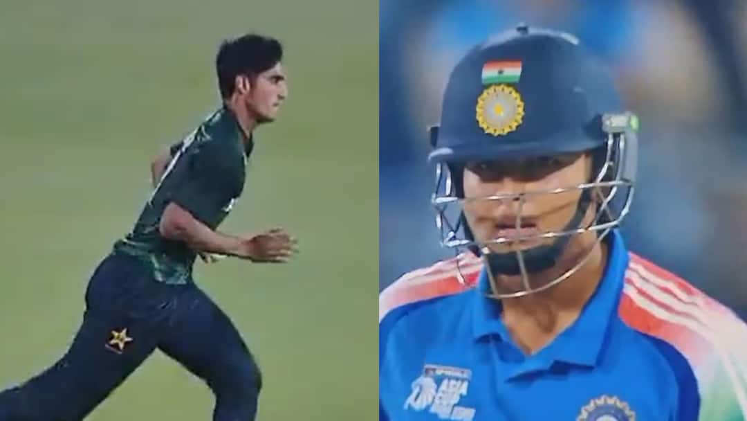 ‘बॉल डाल न…’, पाकिस्तानी गेंदबाज की हरकत पर गुस्साए वैभव सूर्यवंशी, अगली गेंद पर जड़ा चौका