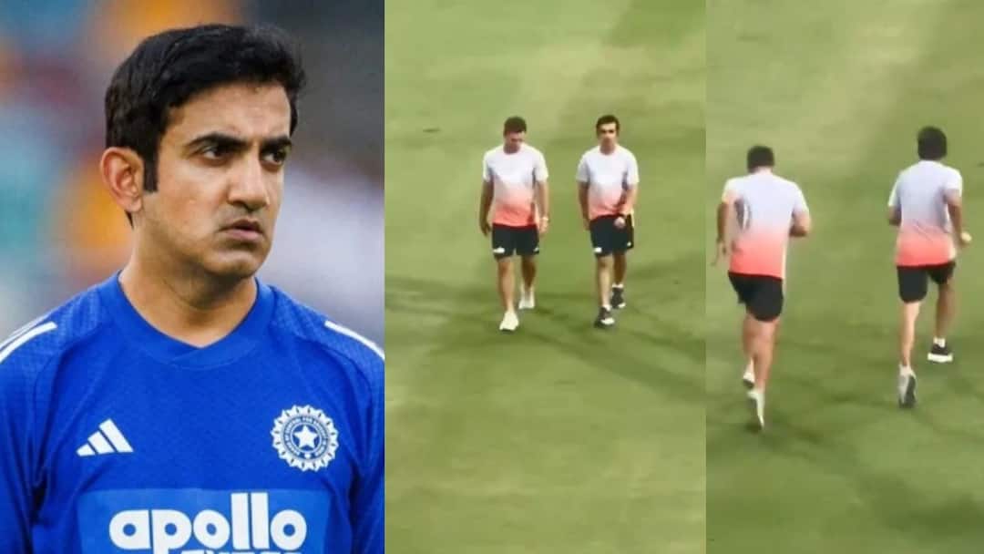 फैंस ने गौतम गंभीर को भला-बुरा कहा, मैदान में चलना मुश्किल कर दिया; वीडियो वायरल