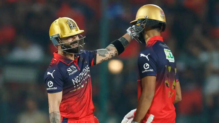 सुदर्शन के शतक पर भारी विराट और पडिक्कल की तूफानी फिफ्टी, RCB ने गुजरात को 5 विकेट से धो डाला