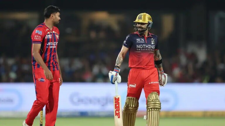 लखनऊ से पहली बार जीती RCB, बन गई नंबर-1; रसिख-भुवनेश्वर के कहर के बाद विराट का गजब इम्पैक्ट