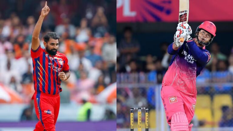 लखनऊ की पिच पर धराशाई राजस्थान, वैभव-जुरेल सब फ्लॉप, जडेजा ने बचाई लाज