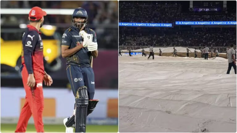 बारिश के कारण रद्द हुआ IPL 2026 का फाइनल, तो RCB या GT में किसे मिलेगी ट्रॉफी? जानें नियम बारिश के कारण रद्द हुआ IPL 2026 का फाइनल, तो RCB या GT में किसे मिलेगी ट्रॉफी? जानें नियम