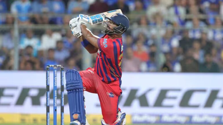 लखनऊ ने बनाया IPL 2026 में सबसे बड़ा स्कोर, MI को हर हाल में बनाने हैं 229 रन