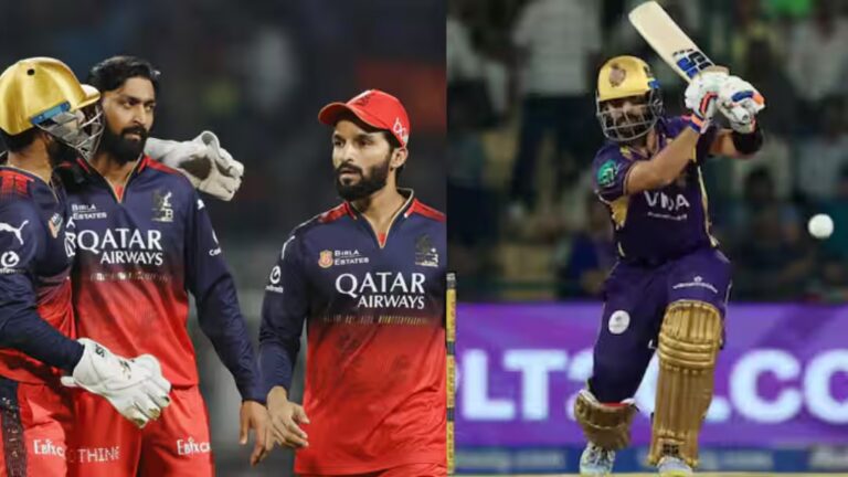 RCB की पहले गेंदबाजी, कोलकाता का सबसे खूंखार गेंदबाज हुआ बाहर, बेंगलुरू की प्लेइंग XI भी बदली