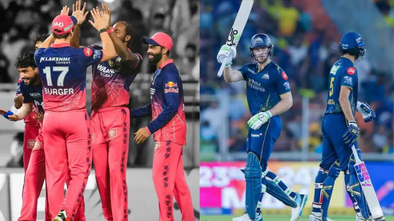 IPL 2026 में 2 बार भिड़ चुकी है GT और RR, जानिए Qualifier-2 से पहले हेड टू हेड रिकॉर्ड IPL 2026 में 2 बार भिड़ चुकी है GT और RR, जानिए Qualifier-2 से पहले हेड टू हेड रिकॉर्ड