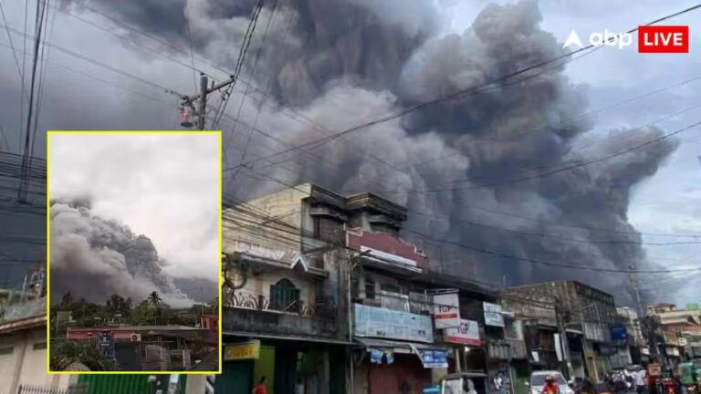 फिलीपींस में ‘मायोन’ ज्वालामुखी का तांडव: 6 किमी तक का इलाका सील, हजारों लोगों ने छोड़े घर