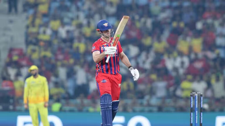 लखनऊ ने दिया CSK को 440 वोल्ट का झटका, मिचेल मार्श शतक से चूके, पूरन भी चमके