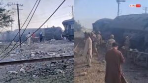 पाकिस्तान के क्वेटा में रेलवे ट्रैक पर भीषण धमाका, BLA ने ट्रेन को बनाया टारगेट, कम से कम 26 की पाकिस्तान के क्वेटा में रेलवे ट्रैक पर भीषण धमाका, BLA ने ट्रेन को बनाया टारगेट, कम से कम 26 की