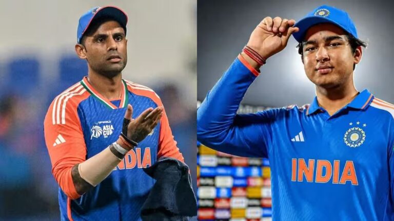 कप्तानी छिनने के बाद पहली बार बोले सूर्यकुमार यादव, वैभव सूर्यवंशी के लिए भेजा खास मैसेज कप्तानी छिनने के बाद पहली बार बोले सूर्यकुमार यादव, वैभव सूर्यवंशी के लिए भेजा खास मैसेज