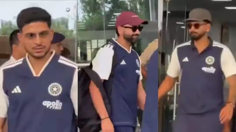 टीम इंडिया की नई जर्सी… IND vs AFG पहले वनडे के लिए धर्मशाला पहुंचे भारतीय खिलाड़ी, वीडियो
