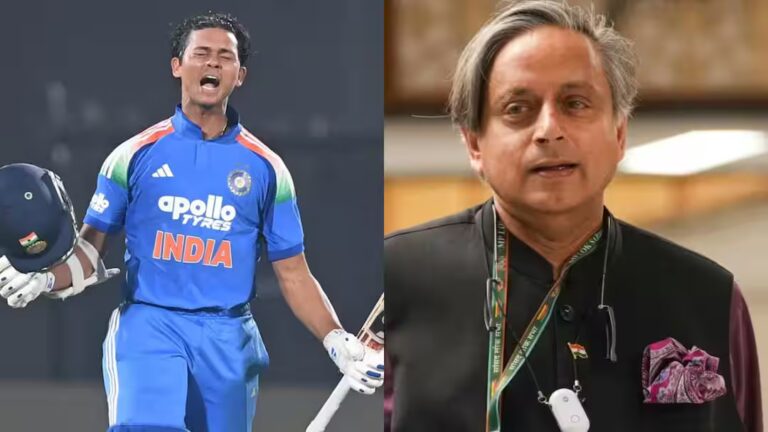 सेंचुरी के बाद भी ड्राप, यशस्वी जायसवाल को लेकर फूटा शशि थरूर का गुस्सा; दे दिया बवाली बयान