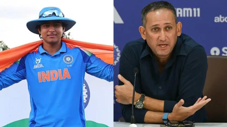 अजीत अगरकर ने बता दिया असली सच, कैसे वैभव सूर्यवंशी का हुआ सेलेक्शन? जो कहा वो कर देगा हैरान अजीत अगरकर ने बता दिया असली सच, कैसे वैभव सूर्यवंशी का हुआ सेलेक्शन? जो कहा वो कर देगा हैरान