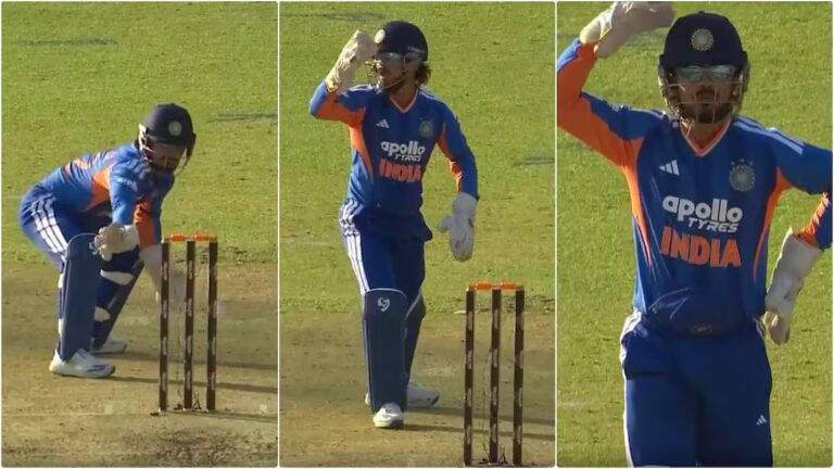 कोई बच्चा भी आसानी से कर देता आउट, ईशान किशन ने छोड़ा ‘लप्पू’ सा रन आउट; वीडियो वायरल